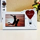 Wooden Photo Frame Heart Design